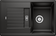 BLANCO Sudoper ZIA 45 S SILGRANIT, s daljinskim upravljačem, crni