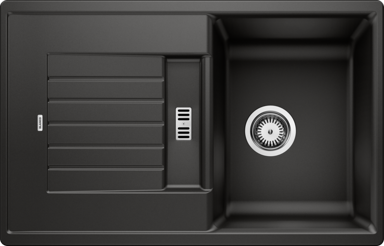 BLANCO Sudoper ZIA 45 S SILGRANIT, s daljinskim upravljačem, crni