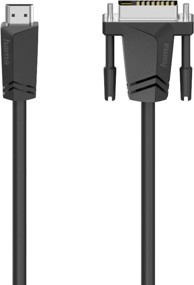 HAMA HDMI na DVI-D kabel, 1.5 m, crna