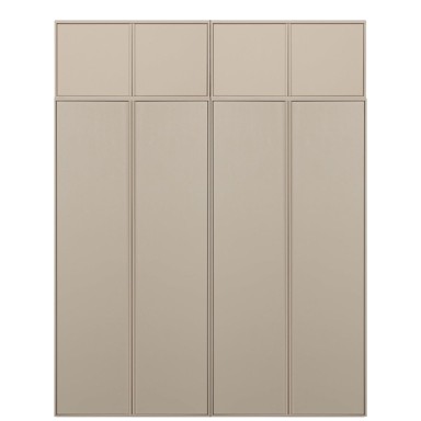 VTWONEN Krem modularni garderobni ormar od masivnog bora 200x250 cm Daily 