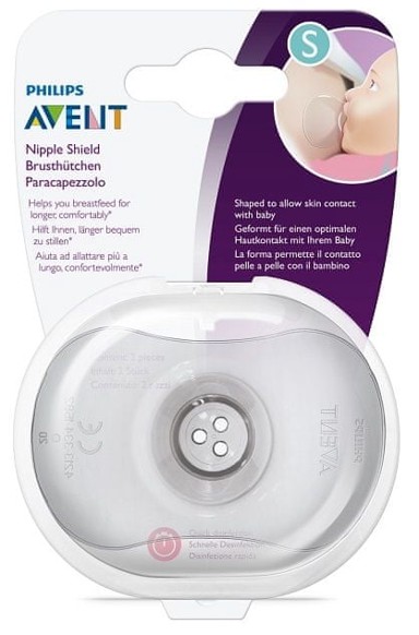 PHILIPS AVENT Štitnik za bradavice, mali, 2 komada i kutija za pohranu