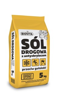 BIOVITA 33 SOL za ceste za snijeg, LED, pločnike, prilaze, pločnike, sredstvo protiv zglobljenja 5 kg