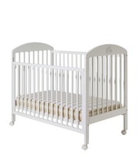 BAMBINO Krevetić Bambi, bez ladice, bijeli