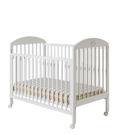 BAMBINO Krevetić Bambi, bez ladice, bijeli