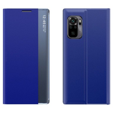MG Preklopna maskica za Xiaomi Redmi K40 / Poco F3, Sleep Case Smart Window, plava