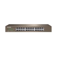 TENDA Switch 24-portni, Gigabit Ethernet, neupravljani, plavi
