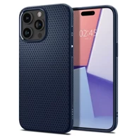 SPIGEN Maskica Liquid Air za iPhone 15 Pro, navy, plava
