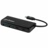MANHATTAN USB Hub 164894, 4-Port, USB 3.2 Gen 1, 2x USB-C, 2xUSB-A, USB-C (M) nap., crni
