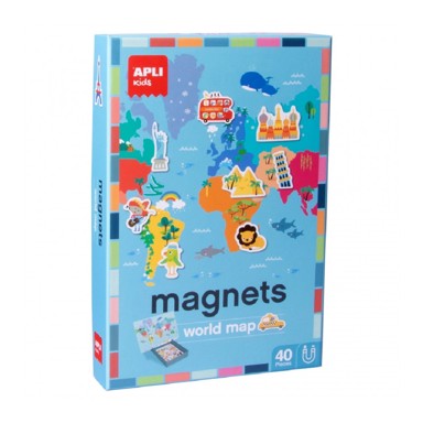 Društvena igra Apli Magnets Karta svijeta