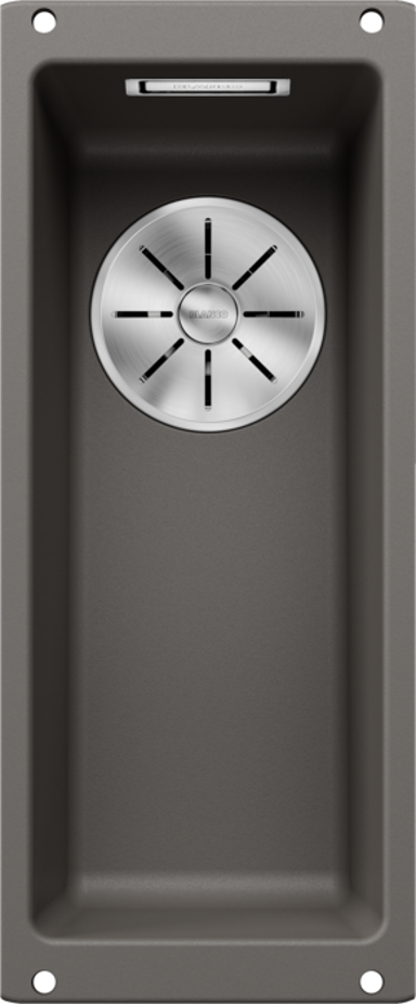 BLANCO Sudoper Subline 160-U InFino, Silgranit, vulkan siva