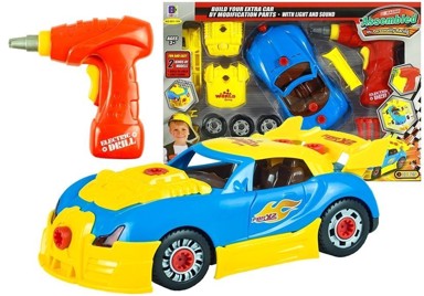 Autić za igru i sastavljanje s alatom EXTRA CAR