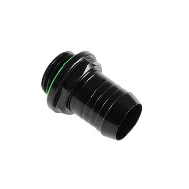 BITSPOWER Ravna spojnica, G1/4 inča AG na 11 mm ID, mat crna