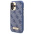 GUESS Hardcase Logo Plate MagSafe plava maskica za Apple iPhone 16