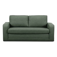 BOBOCHIC PARIS Zelena sklopiva sofa 160 cm Come, 160x72x79 cm