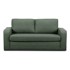 BOBOCHIC PARIS Zelena sklopiva sofa 160 cm Come, 160x72x79 cm
