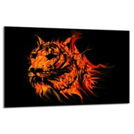TMK Staklena zaštita za štednjak 80x52 Tiger