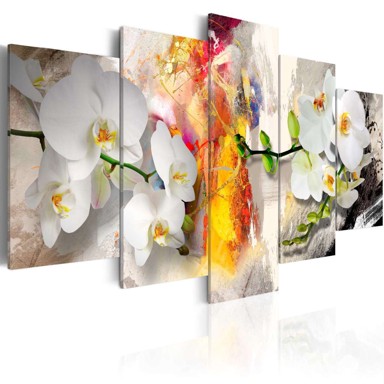 Slika Orchid And Colors 100x50