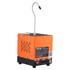 VEVOR Automobilski uređaj za otkrivanje curenja dimom SD701, 175 x 128 x 162 cm, crni