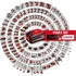 EINHELL Akumulatorski set bušilice TE-CD 18/45 3X-Li, 18V, 1×2,0 Ah, pribor