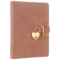 HUSH-HUSH Dnevnik, 160 listova, crte, rozi