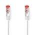NEDIS Mrežni kabel CAT6 RJ45 muški RJ45 muški s FTP 5 00 m okrugli LSZH PVC bijeli blisteri