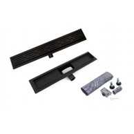 Tuš kanalica 60 cm crna