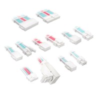 KOLINK Pleteni produžni kabel Core Pro 12V-2x6 Type 1 - Brilliant White/Neon Blue/Pure Pink
