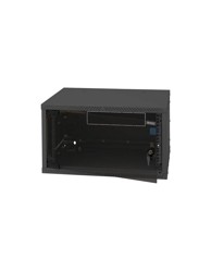 TRITON Ormar zidni 9U/400mm, rasklopljen, crni