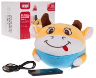 AIYINGLE Vesela skakutava krava s funkcijom svjetla i zvuka