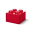 LEGO® Dječja kutija za pohranu 25x25x18 cm, crvena, plastična