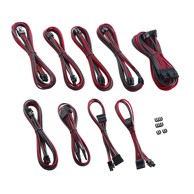 CABLEMOD C-Series Pro ModMesh set kabela za Corsair AXi/HXi/RM (Yellow Label), karbonski/crveni CM-PCSI-FKIT-NKCR-R