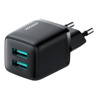 JOYROOM Mrežni punjač KP28091 2xUSB 12 W 2,4 A, crna
