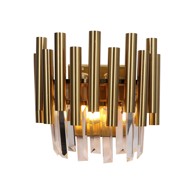 Zidna lampa Madison, 2xE14, zlatna