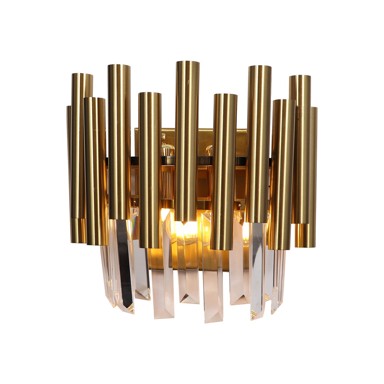 Zidna lampa Madison, 2xE14, zlatna