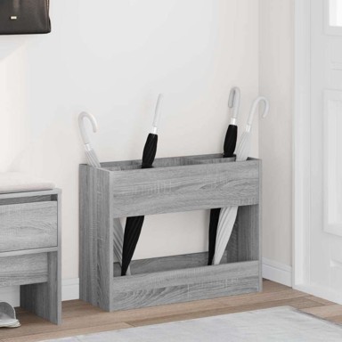 Stalak za kišobrane, s pohranom, 65 × 24 × 50 cm, siva Sonoma