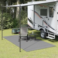 Tepih za šator antracit 3,5 x 4 m