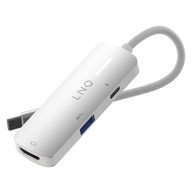 LINQ USB-C hub ProConnect 3in1 LQ49031, 3-u-1, HDMI 4K, 140 W PD