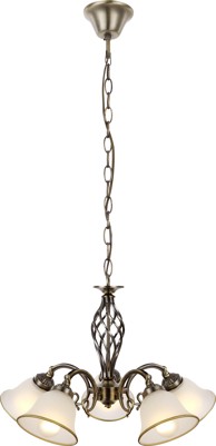 GLOBO LIGHTING Rustikalna Lampa Visilica 3xE27 60W 120 cm, bijela