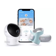 ANKER Baby monitor EUFY SECURITY S340, kamera, baza, čarapica sa senzorom