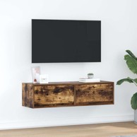 TV kabinet, smeđi hrast, 100x31x25.5 cm, konstruirano drvo