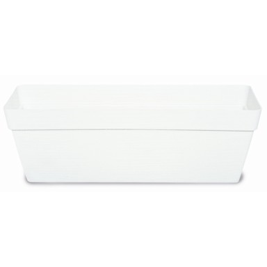 BLUMAX Žardinjera Melrose Glamour, 50x18x16cm, bijela