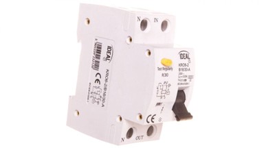 KANLUX Diferencijalni prekidač 2P B 16A 0,03A tip A KRO6-2/B16/30-A