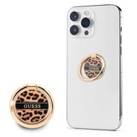 GUESS Magnetski prstenasti stalak za mobitel Gurshcleow Leopard za iPhone