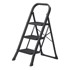 SONGMICS Stolica s 3 stepenice, 74,5 x 46,5 x 105 cm, crna