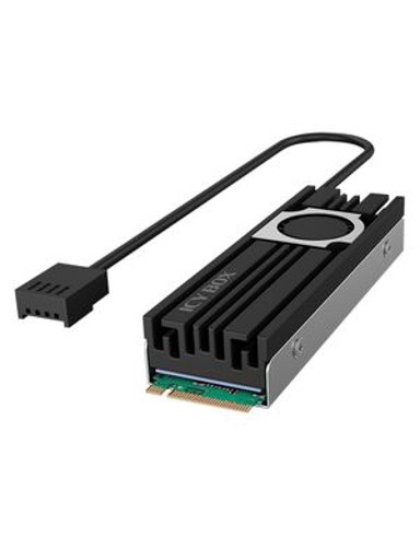 ICY BOX Hladnjak za računalo IB-M2HSF-703, srebrni, za M.2 NVMe SSD, 20mm