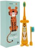 SEVERNO Dječja sonična četkica Baby Tiger s 2 nastavka, bijela 