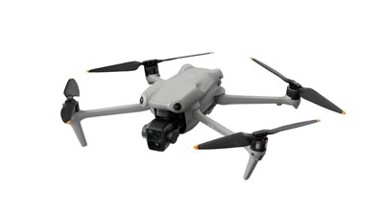 DJI Dron Air 3 Fly More Combo (DJI RC-N2), 4K UHD kamera, 3-axis gimbal, vrijeme leta do 46min, upravljanje daljinskim upravljačem, sivi