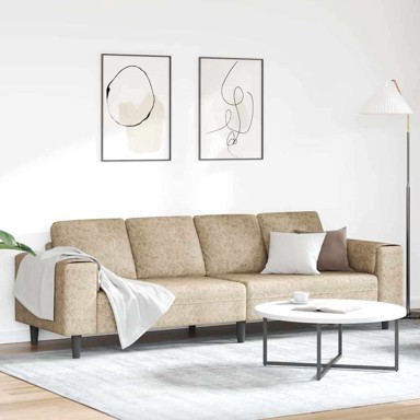Set sofe Svjetlosiva Umjetna nubuk koža