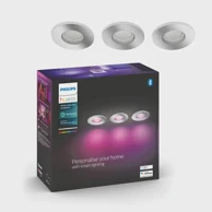 PHILIPS Hue ugradbena svjetiljka Xamento, 3x5,7 W, krom