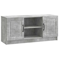 TV ormarić, 102 x 34,5 x 47 cm, konstruirano drvo, betonsko siva